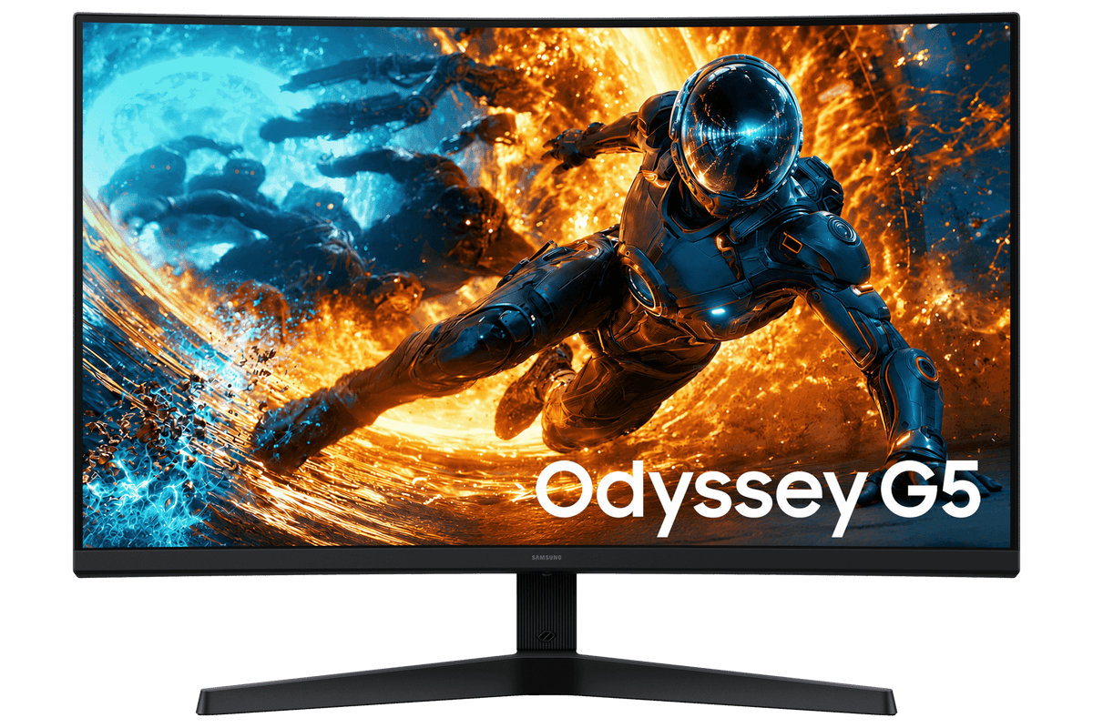 Samsung LS32HG552ENXZA 32 Inch Odyssey G5 G55H Qhd 180Hz Gaming Monitor