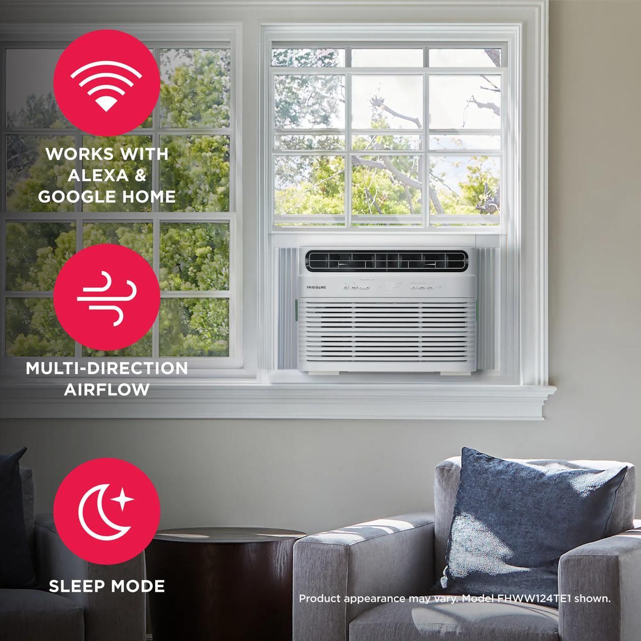 Frigidaire FHWW144TF1 14,000 Btu Window Room Air Conditioner With Wi-Fi