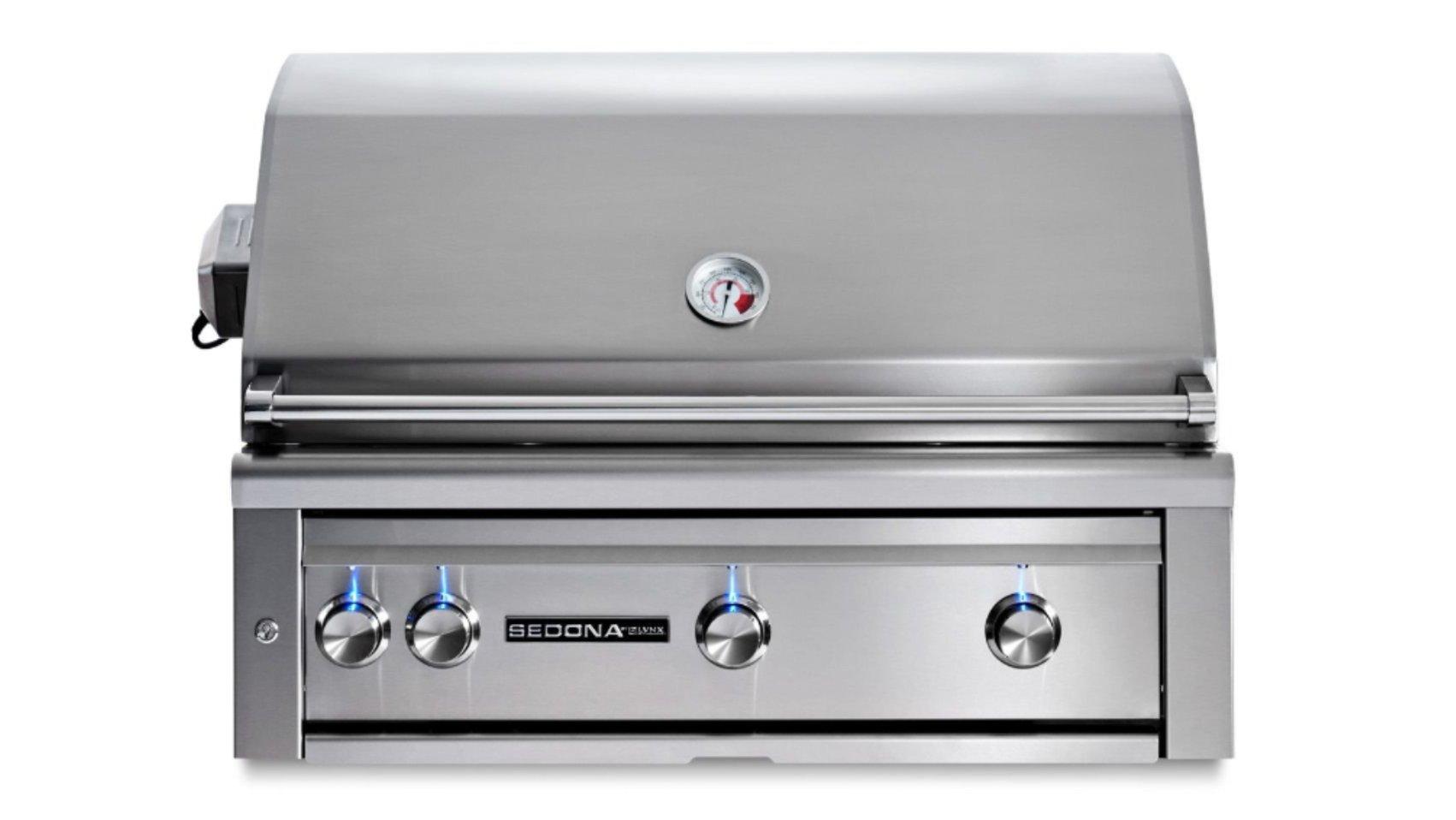 Lynx L601PSRNG 36" Built In Sedona Grill W/ Rotisserie - 1 Prosear/2 Ss Tube Burners
