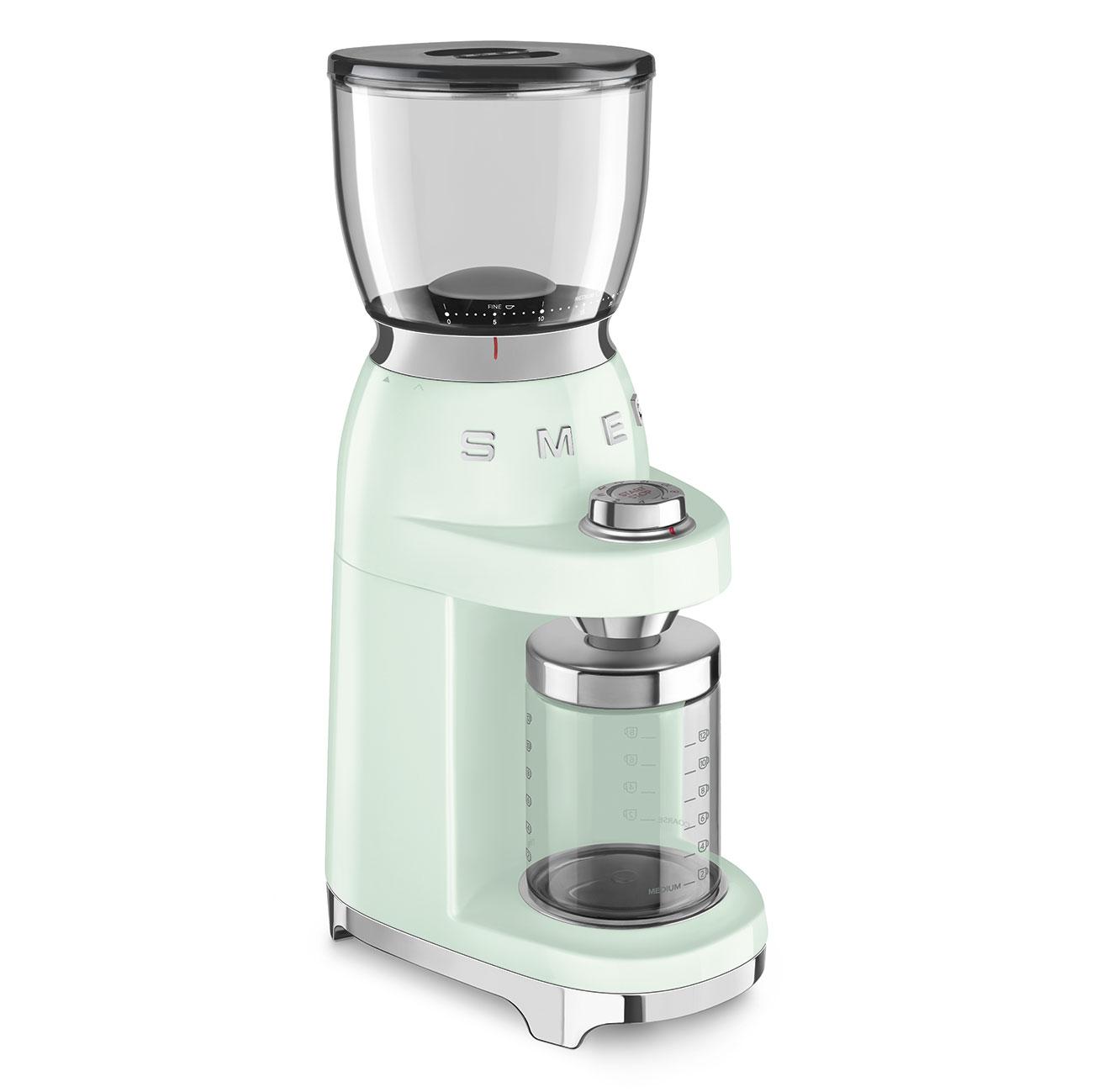 Smeg CGF11PGUS Coffee Grinder Pastel Green Cgf11Pgus