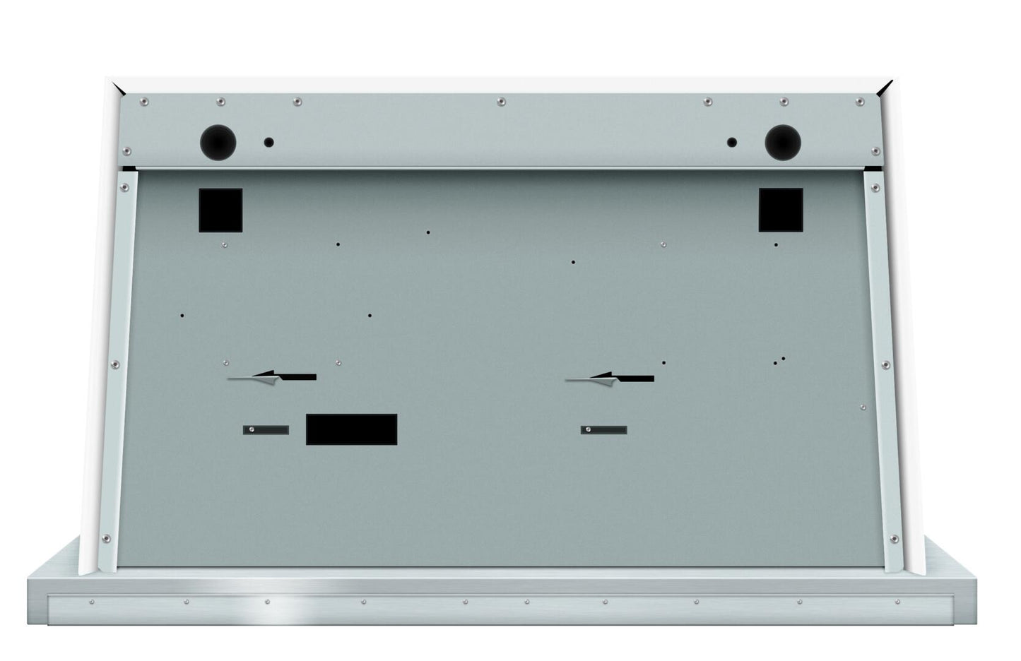 Ilve UAM76WH Majestic 30 Inch White Wall Mount Range Hood