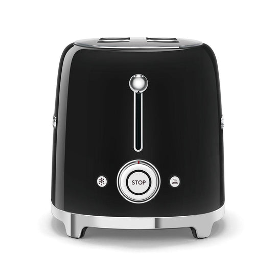 Smeg TSF01BLUS Toaster Black Tsf01Blus