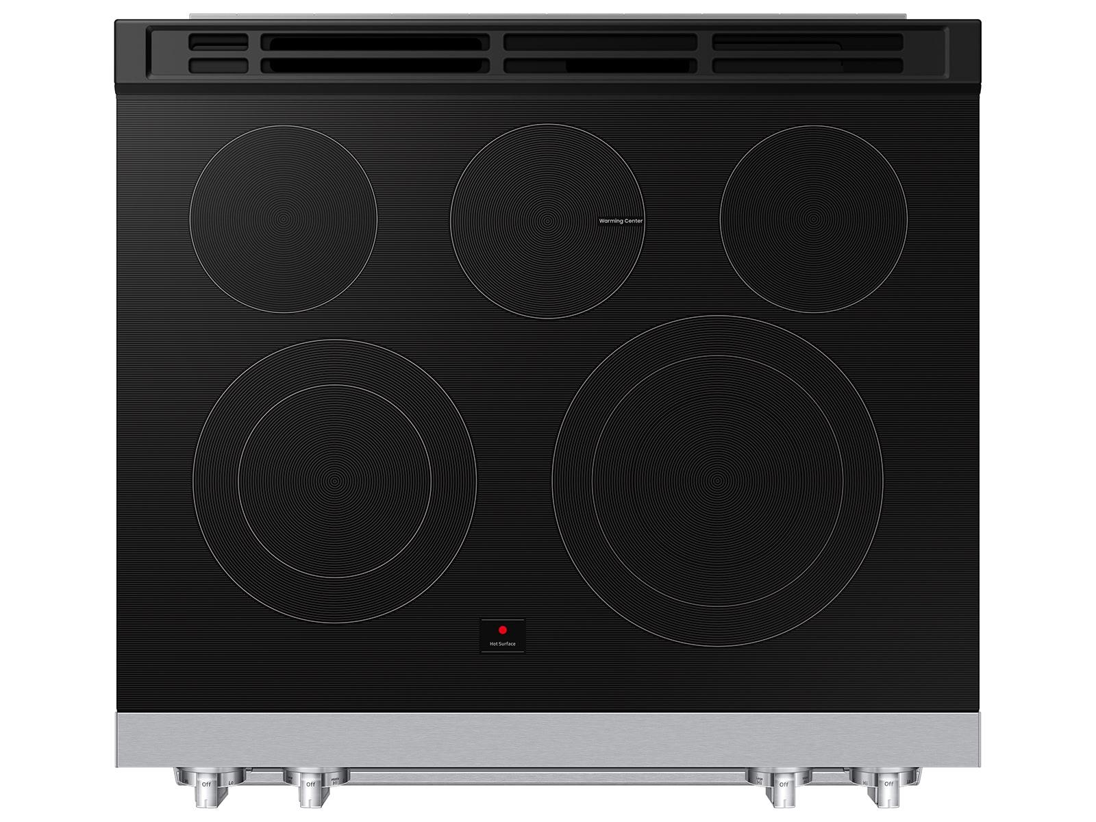 Samsung NSE80H63XRAA Bespoke Smart Slide-In Electric Range Pro Style Design Air Fry Max True Convection