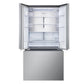 Lg LF25Z6211S 25 Cu. Ft. Counter-Depth Max™ With Zero Clearance™ 3-Door French Door Refrigerator With Thin Door Design