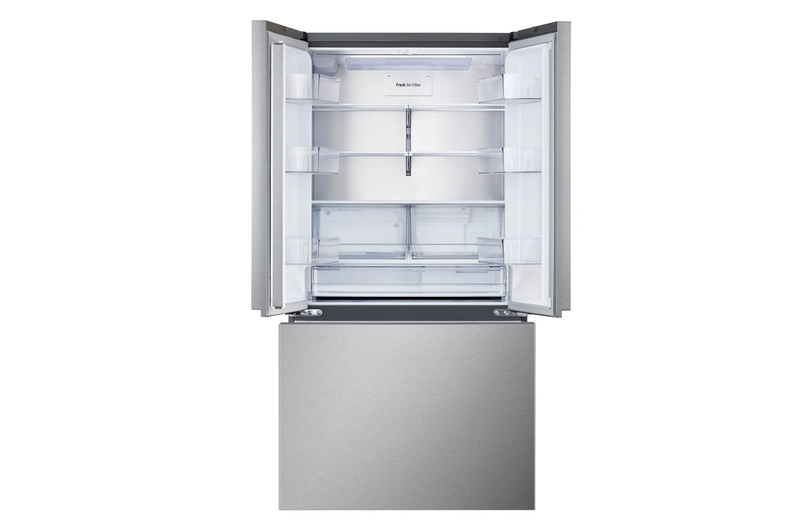 Lg LF25Z6211S 25 Cu. Ft. Counter-Depth Max&#8482; With Zero Clearance&#8482; 3-Door French Door Refrigerator With Thin Door Design