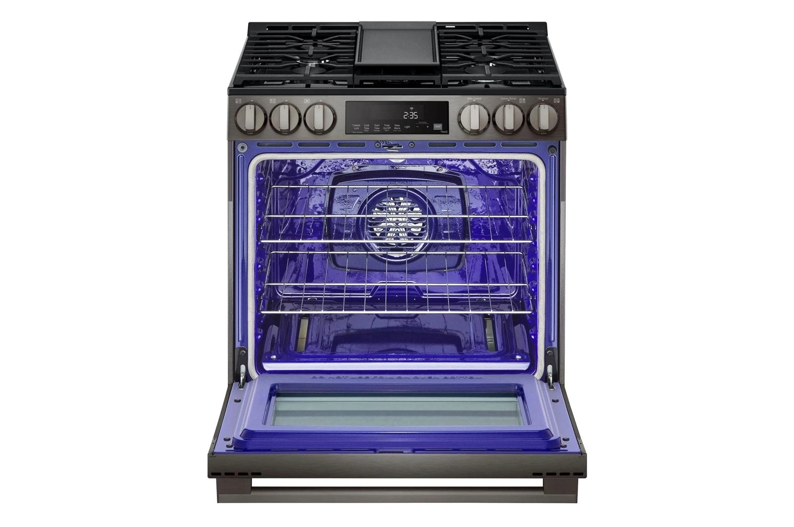 Lg LSGL5833Z 5.8 Cu. Ft. Smart Gas Slide-In Range With Convection, Air Fry And Easyclean®