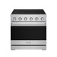 Thor Kitchen RSE36P 36 Inch Professional Electric Range In Stainless Steel Gordon Ramsay Series