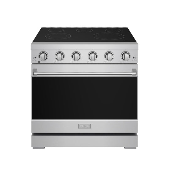 Thor Kitchen RSE36P 36 Inch Professional Electric Range In Stainless Steel Gordon Ramsay Series