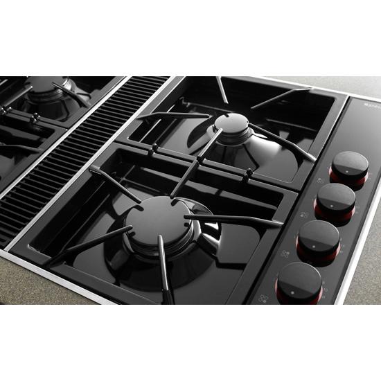 Jennair CVGX2423B Expressions Collection Gas Downdraft Cooktop, 34"