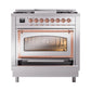 Ilve UN36FNMPSSPLP Ilve Un36Fnmpssplp Nostalgie Ii Noblesse 36