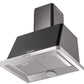 Ilve UAM76BK Majestic 30 Inch Glossy Black Wall Mount Range Hood