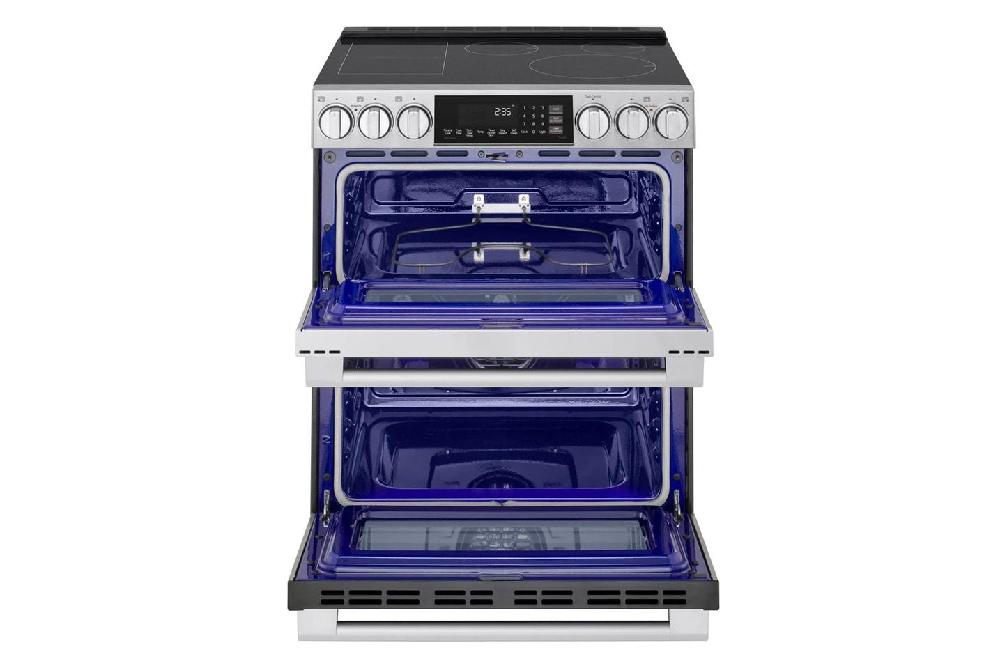 Lg LTIS7338XE Lg Studio 7.3 Cu. Ft. Double Oven Induction Slide-In Range With Probake® Convection And Air Fry