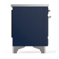 Ilve UMDIB40NR3MBC Ilve Umdib40Nr3Mbc Majestic Iii 40 Inch Induction Range With 6 Elements, 3.82 Cu. Ft. Total Oven Capacity (Triple Glass Door, Midnight Blue, Chrome)