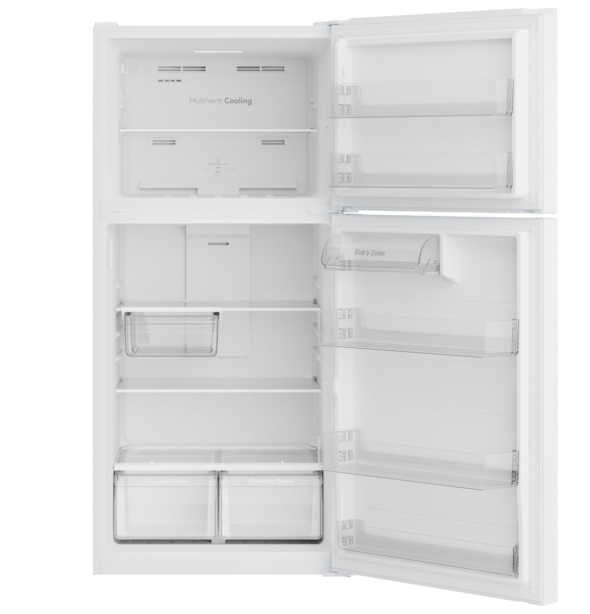 Ge Appliances GPS19KGZWW Ge 19 Cu. Ft. Garage Ready Top-Freezer Refrigerator