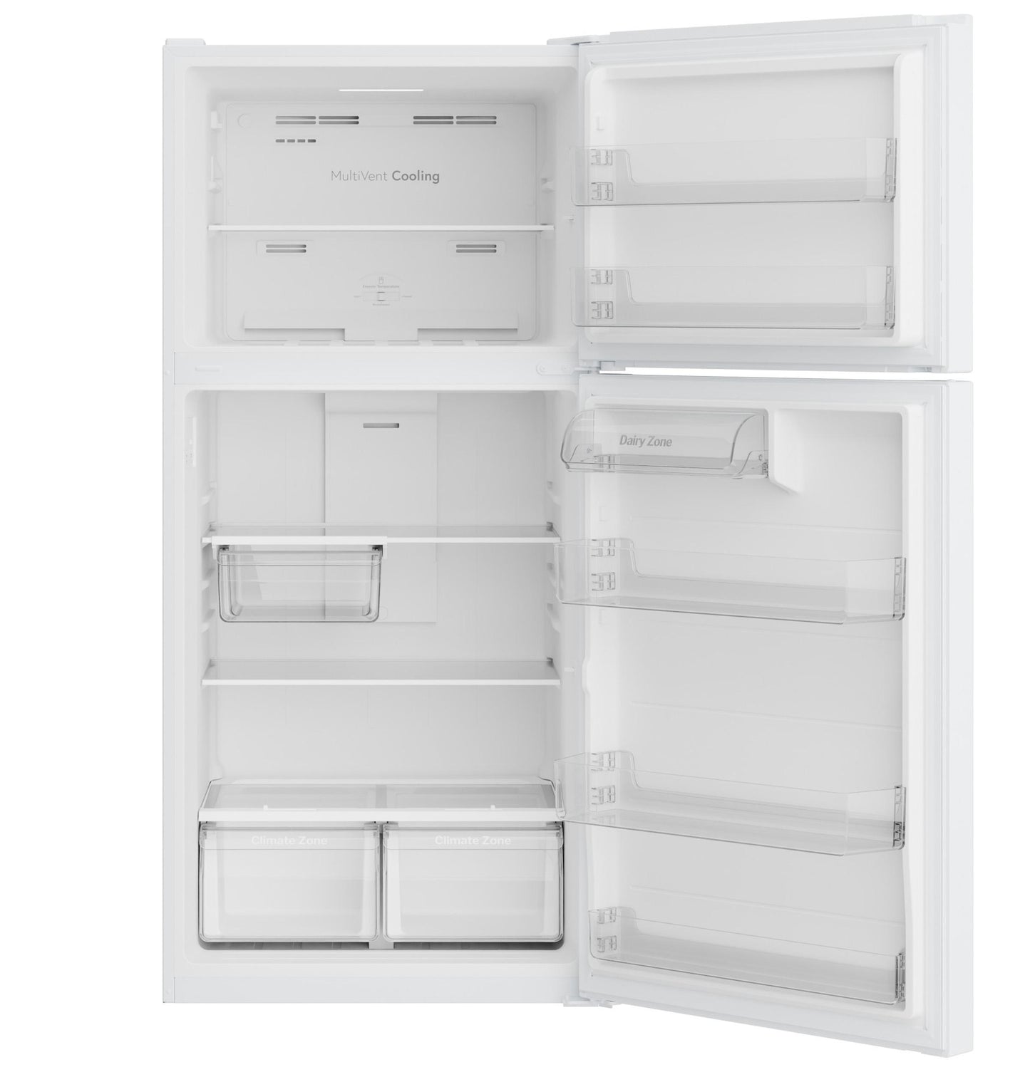 Ge Appliances GPS21KGZWW Ge® 21 Cu. Ft. Garage Ready Top-Freezer Refrigerator