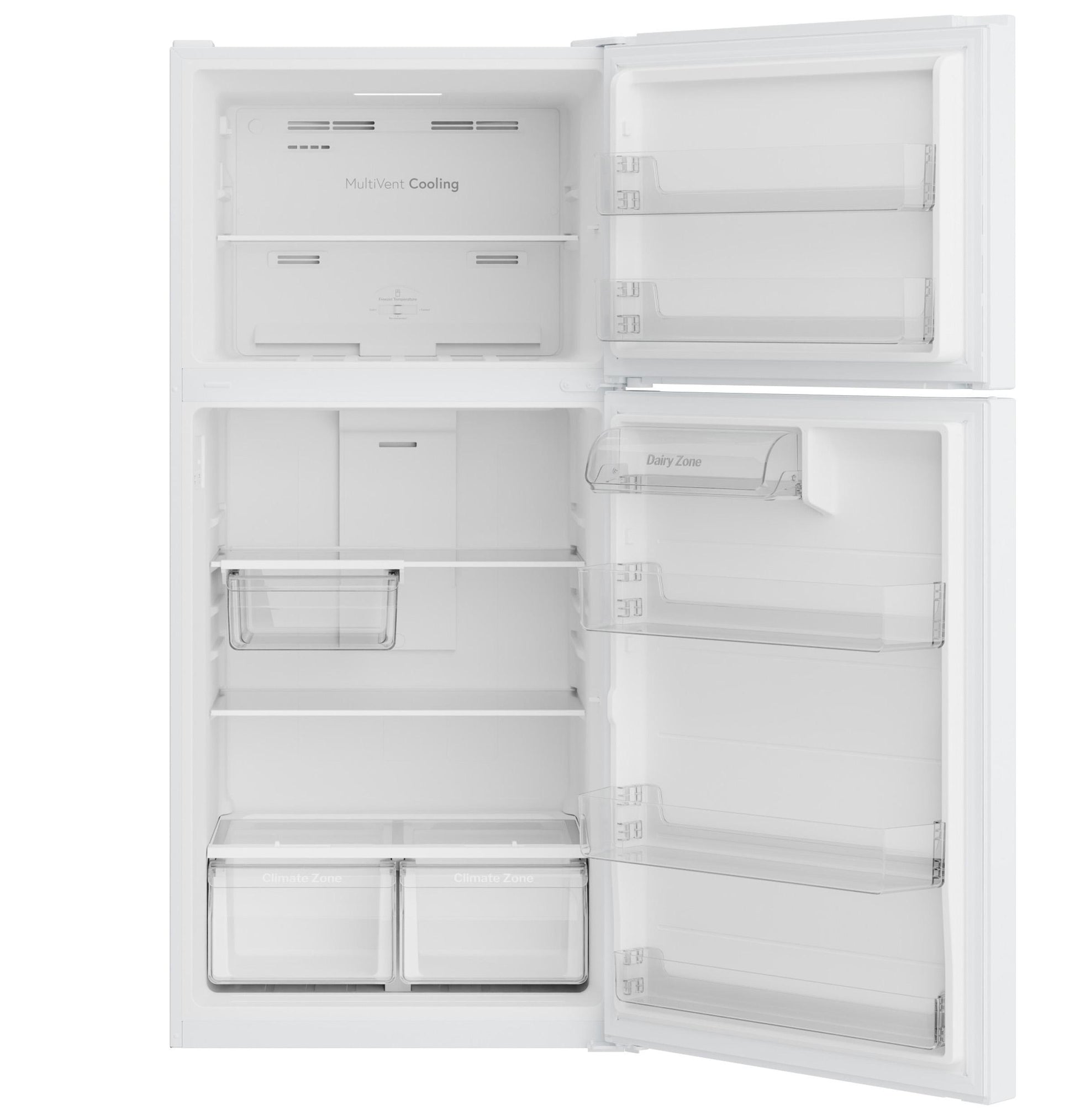 Ge Appliances GPS21KGZWW Ge® 21 Cu. Ft. Garage Ready Top-Freezer Refrigerator