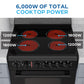 Avanti CERU240P1B Avanti 24-Inch Freestanding Electric Range With Ceramic Glass Cooktop, In Black (Ceru240P1B)