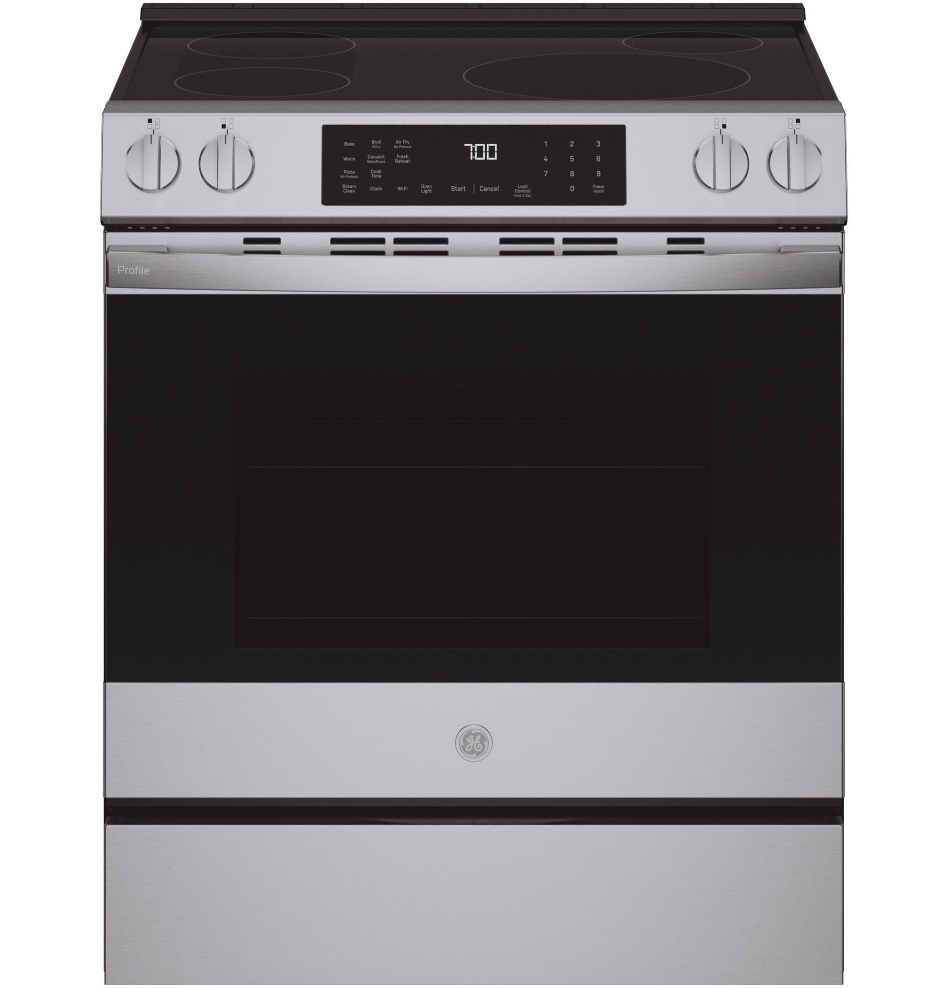 Ge Appliances PHS700AYFS Ge Profile&#8482; Energy Star® 30" Smart Slide-In Induction And Convection Range With No Preheat Air Fry And Easywash&#8482; Oven Tray