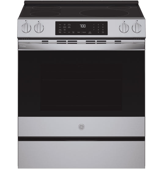 Ge Appliances PHS700AYFS Ge Profile&#8482; Energy Star® 30" Smart Slide-In Induction And Convection Range With No Preheat Air Fry And Easywash&#8482; Oven Tray