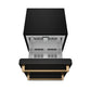 Thor Kitchen RZ24UBBRZ 24 Inch Undercounter Built-In / Freestanding Drawer Freezer - Black/Bronze Gordon Ramsay Series