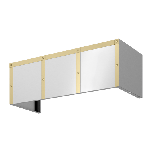 Zephyr BKDC13612ASG Duct Cover Banding Kit, 36In X 12In, Satin Gold