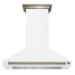 Forno FRHWM509548WHT Forno Aria 48 Inch Wall-Mounted Range Hood In White
