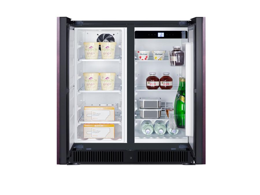 Summit FFRF3070BPNR 30" Wide Built-In Refrigerator-Freezer (Panels Not Included)