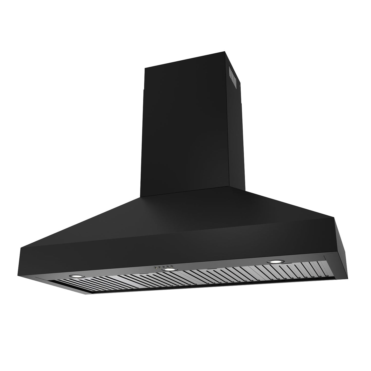 Thor Kitchen TRH48PB 48" Professional Wall Mount Pyramid Range Hood In Black