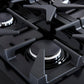 Forno FFSGS621936BLK Forno Antico 36-Inch Freestanding Gas Range, Black, Antique Brass Design, 6 Burners, Convection Oven, Energy Efficient