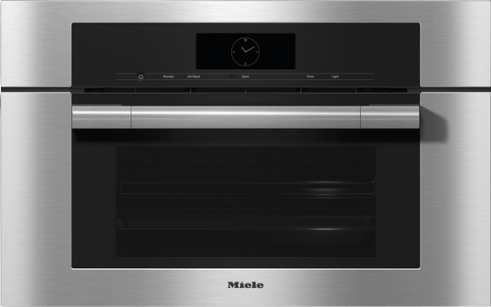 Miele DGC7770CTS Dgc 7770 Clean Touch Steel - 30" Compact Combi-Steam Oven Xl For Steam Cooking, Baking, Roasting With Roast Probe + Menu Cooking.