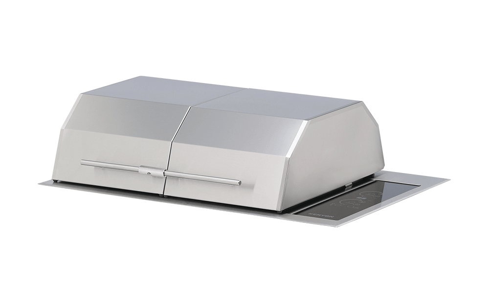 Kenyon B70460WHNH Texan Electric Grill Touch Control With Split Lid