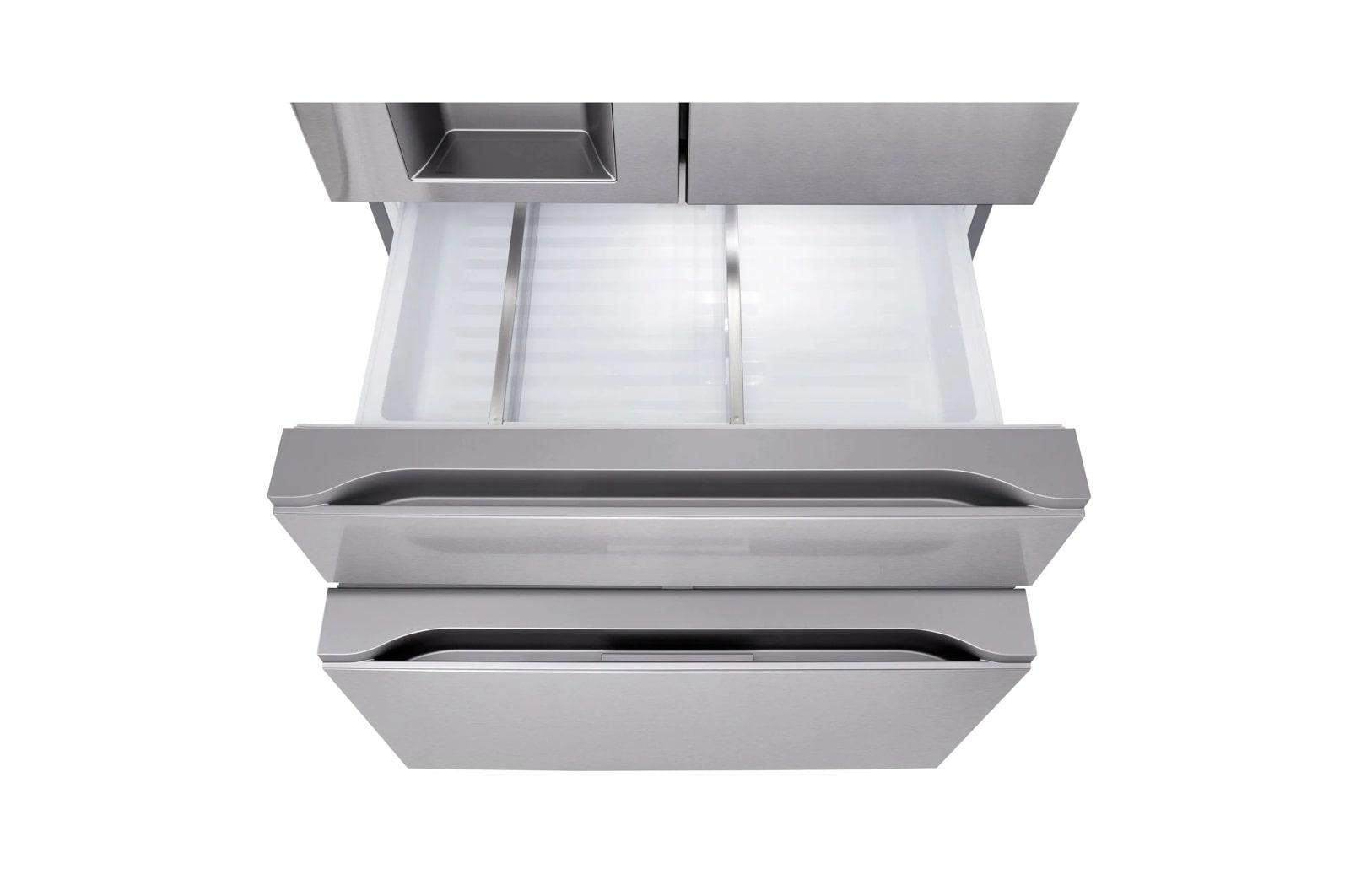 Lg LF29S9730S 29 Cu. Ft. Standard-Depth Max&#8482; 4-Door French Door Refrigerator With Mini Craft Ice&#8482; And Full-Convert Drawer&#8482;