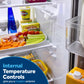 Ge Appliances GSS28PYYFS Ge® 27.7 Cu. Ft. Side-By-Side Refrigerator With Led Light Walls And Extra Tall Dispenser