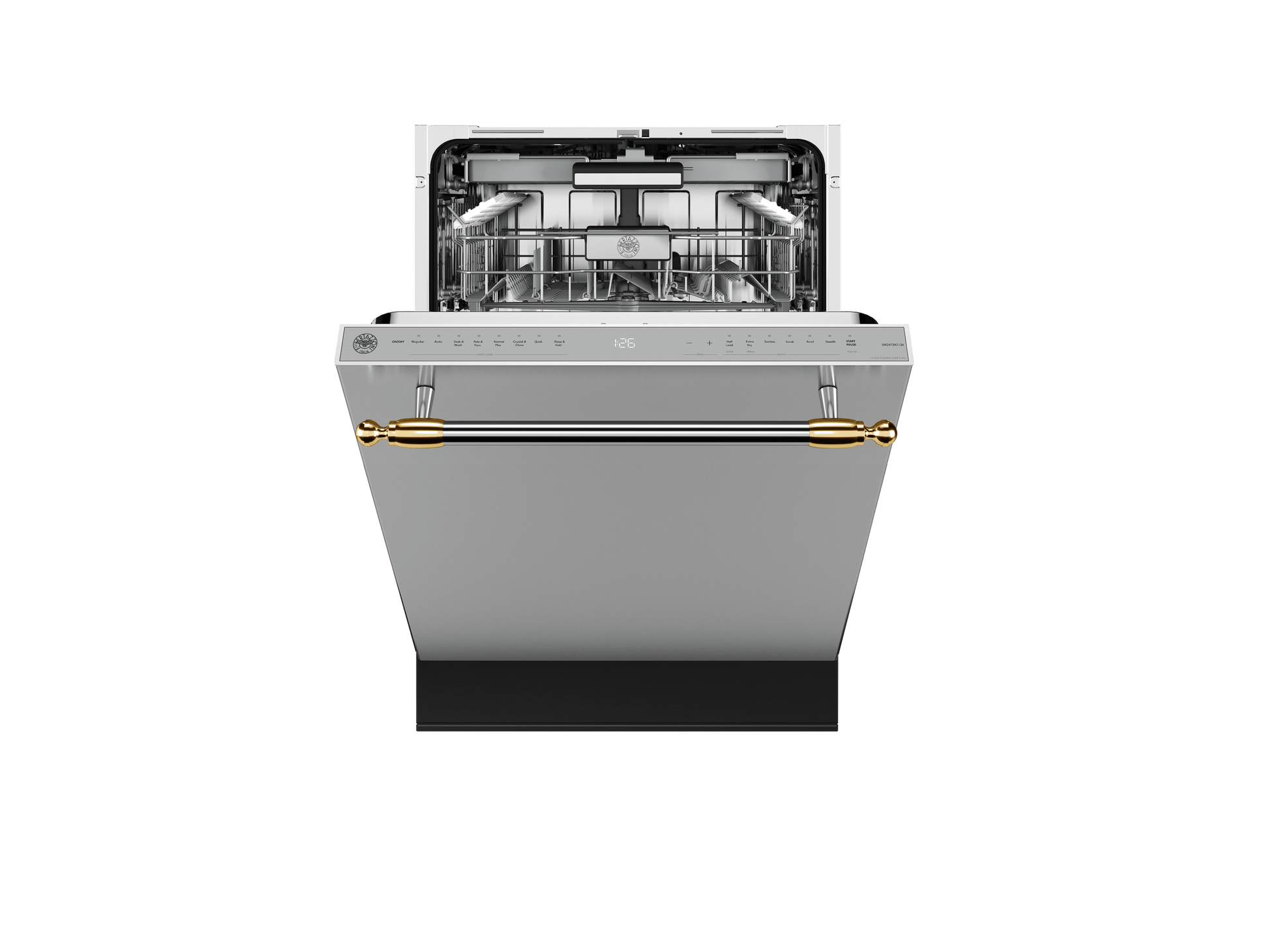 Bertazzoni DW24T3IXT26 24In Tall Tub Dishwasher With Full Touch User Interface Ss