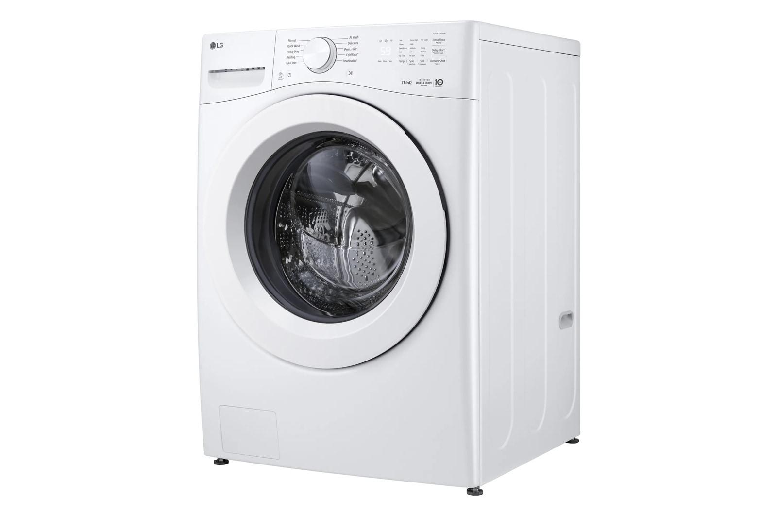 Lg WM3420CW 4.5 Cu. Ft. Ultra Large Capacity Smart Front Load Washer