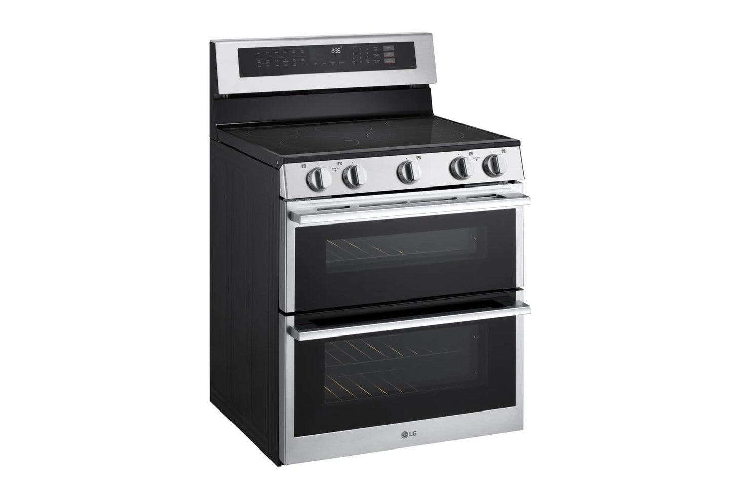 Lg LDEL7324YE 7.3 Cu. Ft. Smart Electric Double Oven Freestanding Range With Probake Convection®, Air Fry & Air Sous Vide