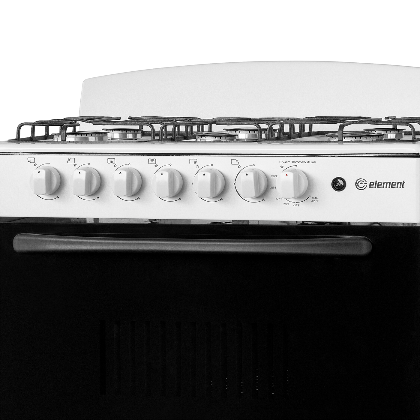 Element Appliance EEGR3A6MCCW Element Electronics 4.0 Cu. Ft. 30", 6-Burner Gas Range (Eegr3A6Mccw)
