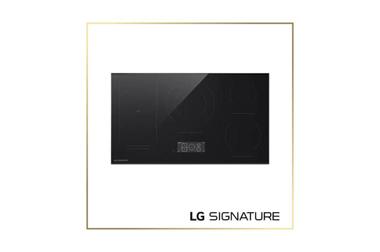 Lg CBIU3639BE Lg Signature 36 Inch Smart Induction Cooktop With 5 Elements And Flex Cooking Zone