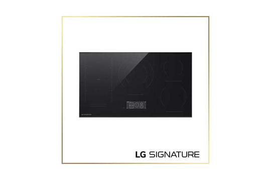 Lg CBIU3639BE Lg Signature 36 Inch Smart Induction Cooktop With 5 Elements And Flex Cooking Zone