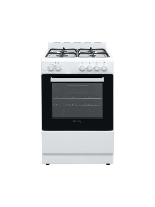 Danby DR24V1WGLP Danby 24 Wide Gas Range In White
