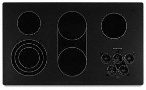 Kitchenaid KECC568RPB 5 Elements Premium Surface With Subtle Watermark Electric 36