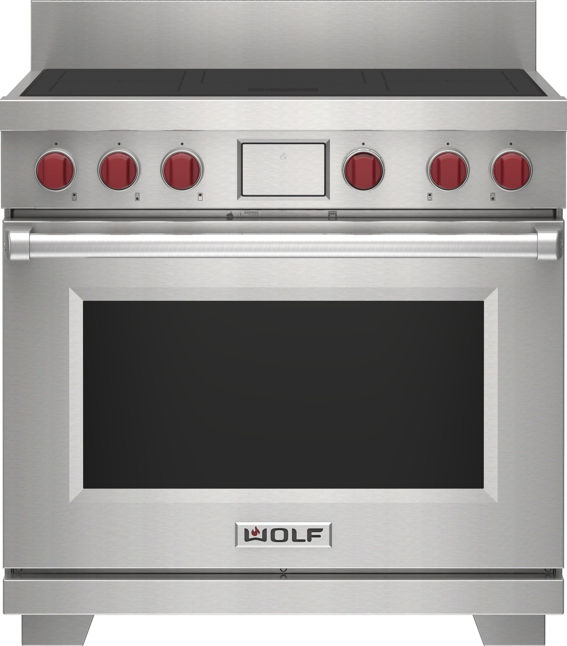 Wolf 9067114 36" X 5" Stainless Steel Range Riser