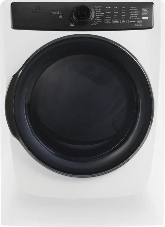 Electrolux ELFE7738MW Front Load Perfect Steam™ Electric Dryer With Balanced Dry™ And Instant Refresh - 8.0 Cu. Ft.