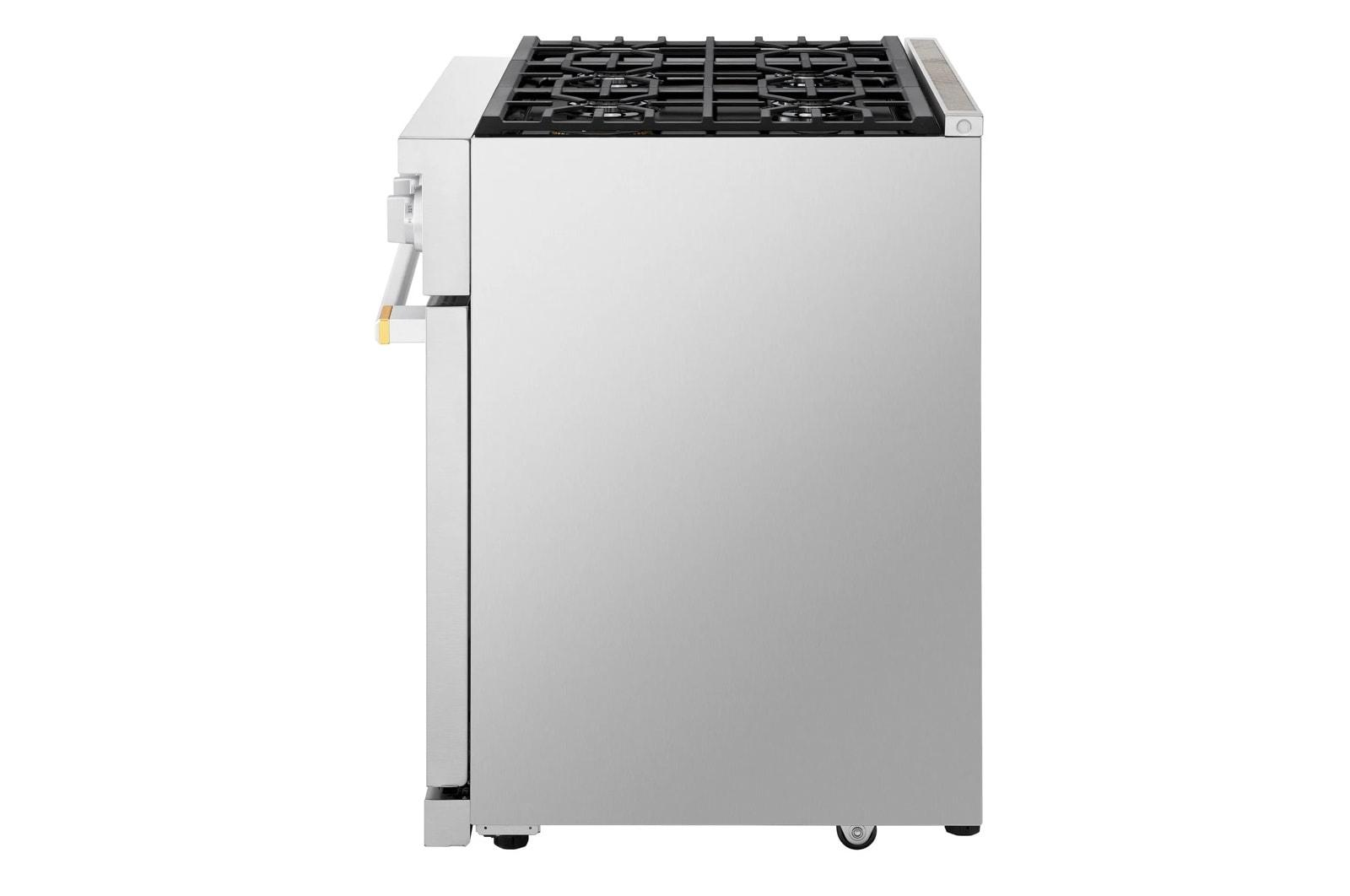 Lg LPGU6319Y Lg Signature 6.3 Cu. Ft. Smart Gas Slide-In Pro Range With Dynamic Probake® Convection, Air Fry, Air Sous Vide And Roast Mode