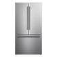 Forno FFFFD178336S Forno Rivello 36 Inch French Door Refrigerator In Stainless Steel, Internal Water Dispenser, Filtered Ice, Adjustable Shelves, Energy Star Certified