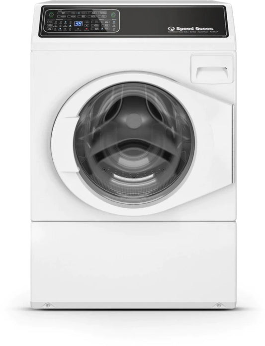 Speed Queen FF7010WN Ff7 White Right-Hinged Front Load Washer With Pet Plus Sanitize Fast Cycle Times Dynamic Balancing 5-Year Warranty