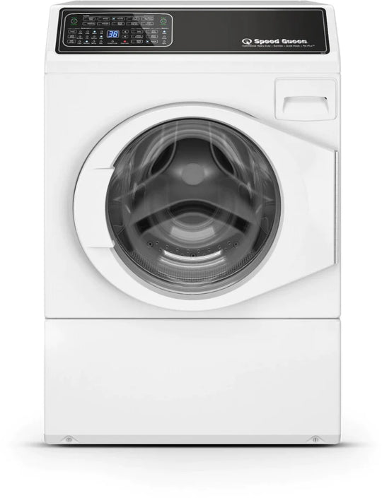 Speed Queen FF7010WN Ff7 White Right-Hinged Front Load Washer With Pet Plus Sanitize Fast Cycle Times Dynamic Balancing 5-Year Warranty