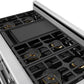Thor Kitchen XRD48ELP 48 Inch X Series Professional Freestanding Dual Fuel Range Liquid Propane