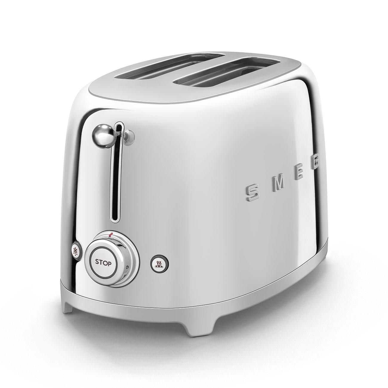 Smeg TSF01SSUS Toaster Steel Tsf01Ssus