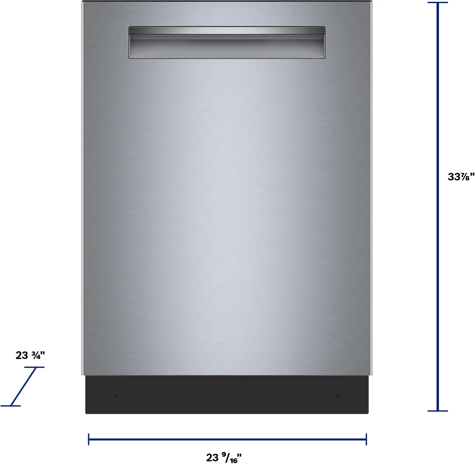 Bosch SHP65DM5N 500 Series, Built-Under Dishwasher, 24'', Brushed Steel Anti-Fingerprint